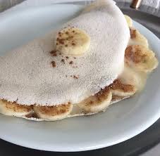 Banana com leite condensado 