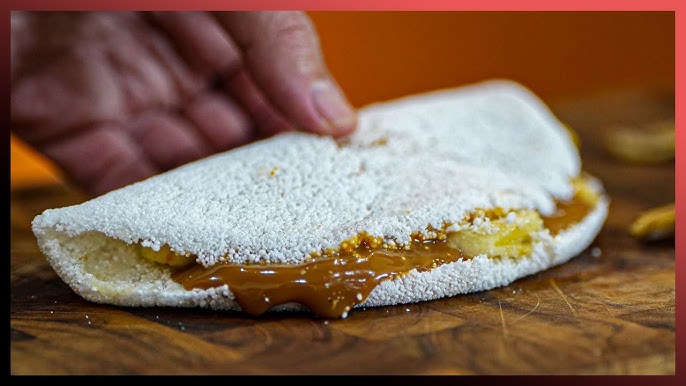 Banana com doce de leite 