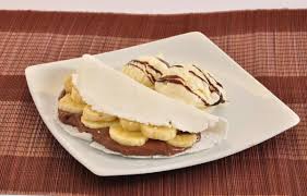 Banana com Nutella
